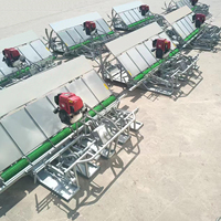 Prix du Transplantoir de Riz Transplanteur de Semis Machine à Planter le Riz Philippines au Pakistan Manuel 4 Rangs 6 Rangs 4,6 Rangs 20/25cm
