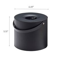 Support de rangement en acier pour spirales anti-moustiques et insectes, brûleur d'encens, pot de stockage pour spirales anti-moustiques
