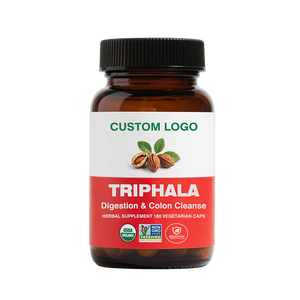 Toptan polifenoller, vitaminler, mineraller bol Vegan takviyesi organik Triphala kapsül Amla / Bibhitaki / Haritaki - Product Image 1