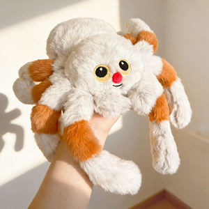 Jouets en <span class=keywords><strong>peluche</strong></span> <span class=keywords><strong>araignée</strong></span> blanche, adorable <span class=keywords><strong>araignée</strong></span>, <span class=keywords><strong>peluche</strong></span> d'Halloween, <span class=keywords><strong>peluche</strong></span> douce en fourrure, <span class=keywords><strong>peluche</strong></span> câlin pour jouer - Product Image 6
