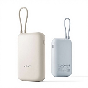 Batería Externa de Bolsillo Mijia de 10000mAh, 22.5W, Cable Tipo-C Integrado, Triple Salida, Carga Rápida para iPhone 15 y 16 - Product Image 1