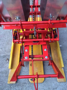 Trung Quốc nóng bán nhỏ nông nghiệp cầm tay cranked Hướng dẫn sử dụng 2 hàng cây giống giấy nồi lúa gạo cấy giá - Product Image 3