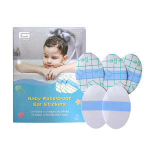 Autocollants d'<span class=keywords><strong>oreille</strong></span> imperméables pour bébé empêchent efficacement les oreilles de bébé d'avoir de l'eau pendant la natation, le bain et le lavage des cheveux - Product Image 1