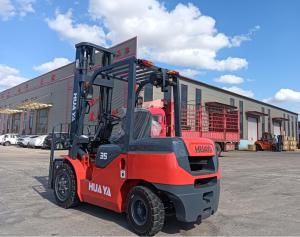 HUAYA 3. 3.5 톤 디젤 지게차 프리미엄 품질 저렴한 가격 신뢰할 수있는 중국 기반 제조 업체 중국에서 - Product Image 6