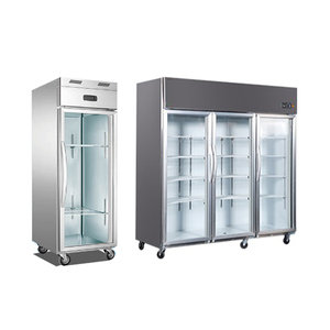 Refrigerador Comercial de Acero Inoxidable de 450L con Descongelación Automática, Congelador Vertical de Una Sola Temperatura, Enfriamiento y <span class=keywords><strong>Congelación</strong></span> Profunda - Product Image 5
