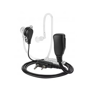 Walkie Talkie Earphone 2 Pin Covert Acoustic Tube Earpiece <strong>Headset</strong> <strong>Mic</strong> for Moto-rola <strong>Two</strong> <strong>Way</strong> <strong>Radios</strong> - Product Image 1
