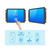 Nouvel écran tactile infrarouge IR 17 pouces à cadre ouvert pour borne d'arcade, distributeur automatique, KTV, armoire de divertissement, VGA pour affichage à écran plat USB