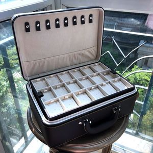 Jewelry Tray Storage Box with Watch