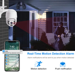 5MP PTZ Wifi IP <b>Camera</b> V380PRO <b>Wireless</b> Network <b>Camera</b> Waterproof <b>Outdoor</b> Security Surveillance With Night Vision And Voice - Product Image 5