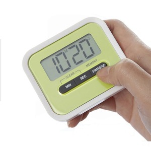 Temporizador Digital de Cocina con Pantalla LCD Grande, <span class=keywords><strong>Cuenta</strong></span> Regresiva/Ascendente, de Plástico Ecológico, para Cocina, Laboratorio, Estudiantes, con Batería AAA, 99min - Product Image 6