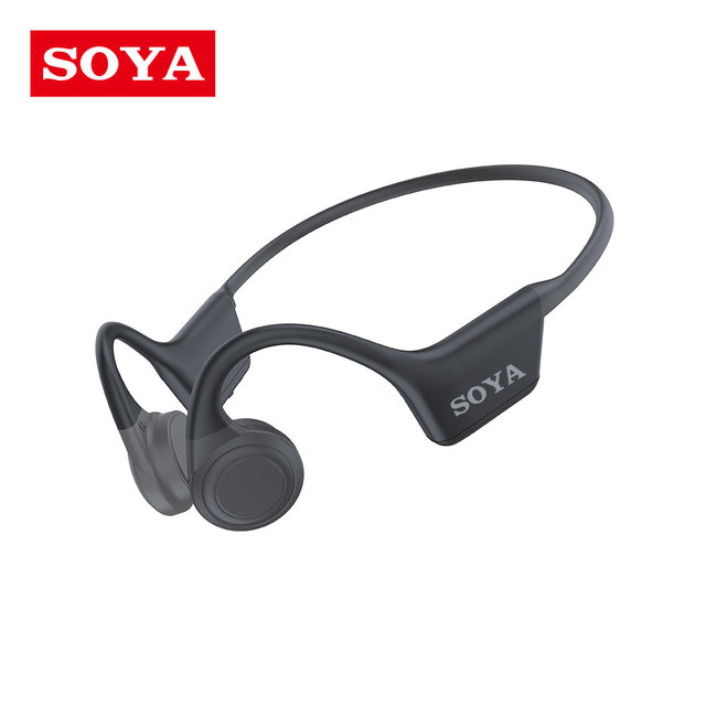 SOYA BT6.0 Earphone IPX6 Bone Conduction Speaker Waterproof Wireless Earbuds OEM Logo Magnetic Charging Headphone for Shokz