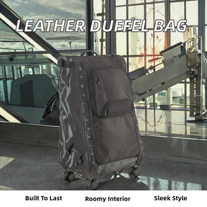 Sac de voyage de luxe vintage en polyester avec fermeture éclair FoShan LuoJia 24 pouces pour hommes - Product Image 2