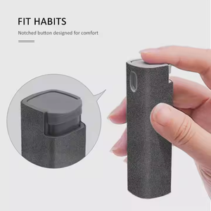 Le plus récent appareil numérique Portable tablette ordinateur portable écran tactile nettoyant Swipe Mist microfibre 2 en 1 téléphone écran nettoyant Spray - Product Image 4