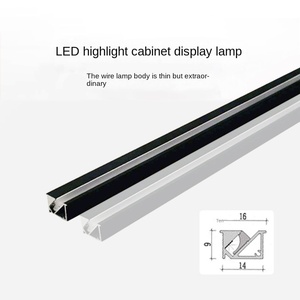 Profilé LED en aluminium en forme de T, surface anodisée, modèle T6, tempérage T6, blanc chaud 3500K, dimmable - Product Image 2