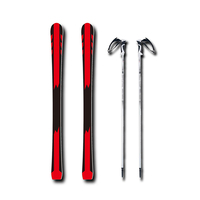 Ski alpin freestyle personnalisé de haute qualité pour les sports d'hiver, tout-terrain, nouvelle arrivée, design populaire, pour débutants