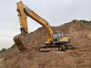 รถขุดตีนตะขาบมัลติฟังก์ชั่นยี่ห้อฮุนได รุ่น HX220HD ของแท้จากเกาหลี ใช้เครื่องยนต์ยันม่าร์ ประสิทธิภาพสูง พร้อมปั๊มเกียร์และลูกปืนคุณภาพดี - Product Image 4