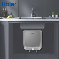 Nuevo Diseño, Calentador de Agua Eléctrico de 10L, 12V, 1650W, 220V, para Hogares, Almacenamiento Instantáneo