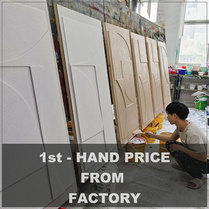 Decoración de Hotel, Arte Mural 3D Moderno y Lujoso, Tallado en Madera Abstracto, Pintura Decorativa Geométrica Hecha a Mano - Product Image 3