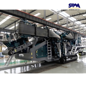 Prix de la station de concassage mobile montée sur camion, capacité 300tph, concasseur à mâchoires mobile de type chenillé pour gravier - Product Image 6