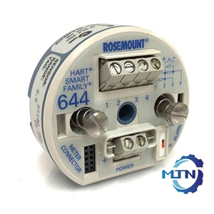 Transmisor de Temperatura Inteligente Emersons HART 4-20ma - Rosemounts 644 IP66/IP68 de Acero Inoxidable 316L - En Stock - Product Image 1