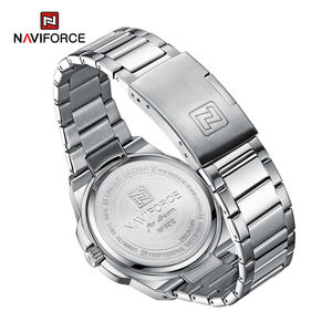 NAVIFORCE 9212 Reloj de Pulsera de Cuarzo para Hombre, de Acero Inoxidable, Resistente al Agua, con Movimiento Japonés, Personalizable, Marca de Primera Calidad - Product Image 4
