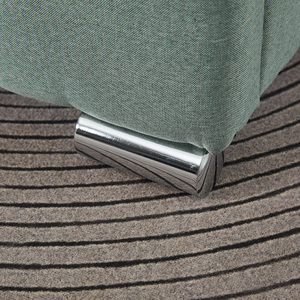 Testiera Moderna in Lino <span class=keywords><strong>Verde</strong></span> con Dettagli Dorati, <span class=keywords><strong>Letto</strong></span> Imbottito Queen/King Size con Robusto Supporto a Doghe per Camera da <span class=keywords><strong>Letto</strong></span> - Product Image 4