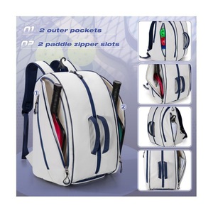Sac à dos de tennis PLAYMAX, best-seller, tendance, sport, en tissu Oxford, grande capacité 30-40L, fermeture éclair étanche - Product Image 3