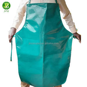 Vente en gros Tabliers bleus de haute qualité avec logo personnalisé en polyester PVC imperméable <span class=keywords><strong>pour</strong></span> l'industrie chimique et de boucherie - Product Image 1