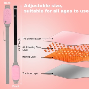 Cinturón Térmico para Cólicos Menstruales, Almohadilla de Masaje Portátil con Calor, Lavable, Suave y Amigable con la Piel, Alivio del Dolor - Product Image 5