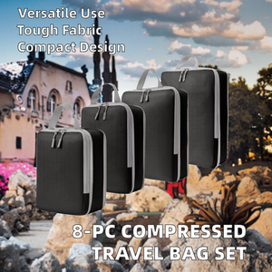 <span class=keywords><strong>Sac</strong></span> de rangement de voyage compressé en huit pièces pour armoire, articles de toilette numériques, cosmétiques, vêtements pour bébé, chaussures, bagages, <span class=keywords><strong>sac</strong></span> de voyage en tissu - Product Image 2