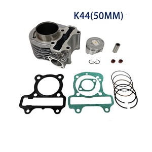 ชุดกระบอกสูบมอเตอร์ไซค์ กระบอกสูบเครื่องยนต์มอเตอร์ไซค์ เหมาะสำหรับ Honda K44/K25 Vision110 <span class=keywords><strong>Scoopy</strong></span> I ขนาดกระบอกสูบ 50 มม. - Product Image 1