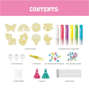 Diy Educatief Tekenspeelgoed 188 Stuks Kleurrijke Cartoon Eenhoorn 2 In 1 Kinderen 3d Diy Raam Kunst Schilderij Speelgoedset - Product Image 2