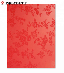 Lámina de Laminado Compacto <span class=keywords><strong>HPL</strong></span> Natural Decorativo, Económico, Ignífugo, de 3 mm, Rojo Brillante, para Muebles de Cocina - Product Image 3