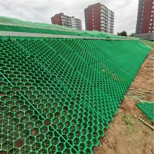 Chất lượng cao HDPE màu xanh lá cây màu đen màu xám đường lái xe Pad lát cỏ lưới ngoài trời bãi đậu xe lát máy lưới - Product Image 5