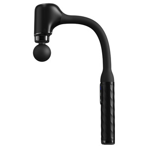 Pistolet de massage à percussion incurvé pour relaxation musculaire, 12 niveaux de vitesse, moteur sans balais, portable, pour le corps entier, épaules, cou, dos, taille - Product Image 1