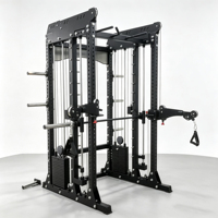 Appareil de musculation multifonctionnel tout-en-un en acier Q235 : Smith Machine et Power Rack