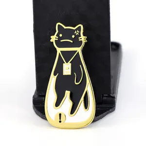 Manufacturer Design Custom Metal 3D Soft Hard Enamel Badge Anime Cat Design Enamel Pin