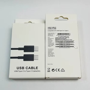 <b>USB</b> C to C <b>Cable</b> Type C to Type C <b>Cable</b> 60W PD Fast Charging Cord Compatible For Samsung Note20 S20 Series Mobile Phone - Product Image 2