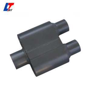 Paire de silencieux de course à chambre unique 2.5 "central/centrale, universel, 2.5" - Product Image 5