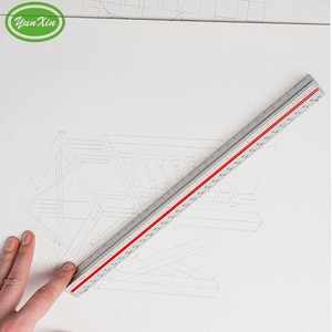 De aluminio de color <span class=keywords><strong>Triangular</strong></span> arquitecto ingeniero <span class=keywords><strong>regla</strong></span> de <span class=keywords><strong>escala</strong></span> - Product Image 6
