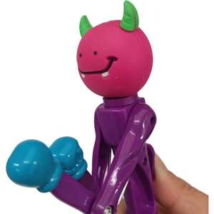 Hình Dạng Động Vật Nhựa Gel Bút Vui Quái Vật Đấm Bốc Bút Đầy Màu Sắc In Quà Tặng Chào Mừng Bạn Bút - Product Image 2