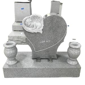 <span class=keywords><strong>Pierre</strong></span> d'ange pour bébé en granit gris, bas prix, vente en gros - Product Image 2
