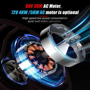 KEYU ייצור סיני, טנדר חשמלי מיני 4 גלגלים 72V חדש לאנרגיה חדשה להובלת מטען - Product Image 4