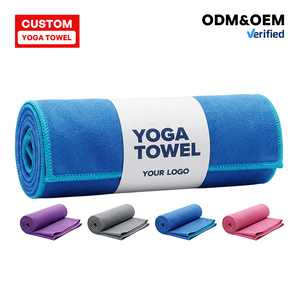 Serviette de sport en microfibre suédée douce, super absorbante, à séchage rapide, personnalisée avec impression Ujoy Gift, antidérapante, pour le yoga. - Product Image 1
