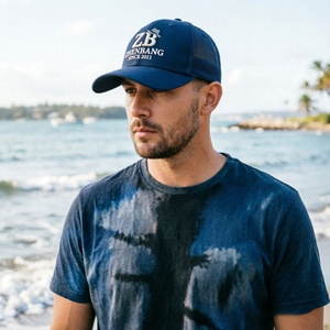 Casquette Trucker en Maille Brodé Personnalisé de Haute Qualité, en Nylon Ripstop, Réglable avec Fermeture Snapback pour Activités de Plein Air et Pêche - Product Image 6