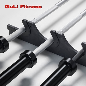 Guli Fitness-estante de almacenamiento para Mancuernas, equipamiento de gimnasio montado en la pared, Vertical, barras de entrenamiento OB86/72/47, 8 Uds. - Product Image 2