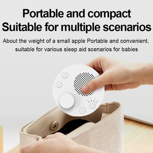 Máquina <span class=keywords><strong>de</strong></span> Sonido Blanco con 24 Sonidos Relajantes, Luz Nocturna para Bebés y Niños, Recargable, Ayuda para Dormir, <span class=keywords><strong>4</strong></span> Temporizadores, Uso en Dormitorio - Product Image 6