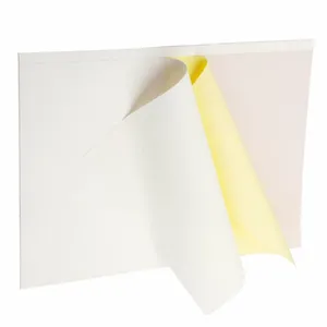48-130gsm bột giấy nguyên chất CF/CFB/CB giấy carbonless NCR trong cuộn hoặc tờ
