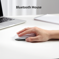 Souris laser sans fil ergonomique rechargeable 1600 DPI mini pour droitier USB 2 boutons en stock