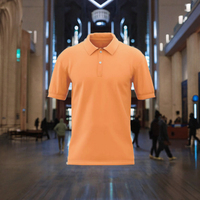 Camiseta de Manga Corta Casual para Hombre, Tejida en Poliéster/Algodón de Alta Calidad, con Estampado Completo y Logotipo Personalizado, Anti-Pilling, OEM